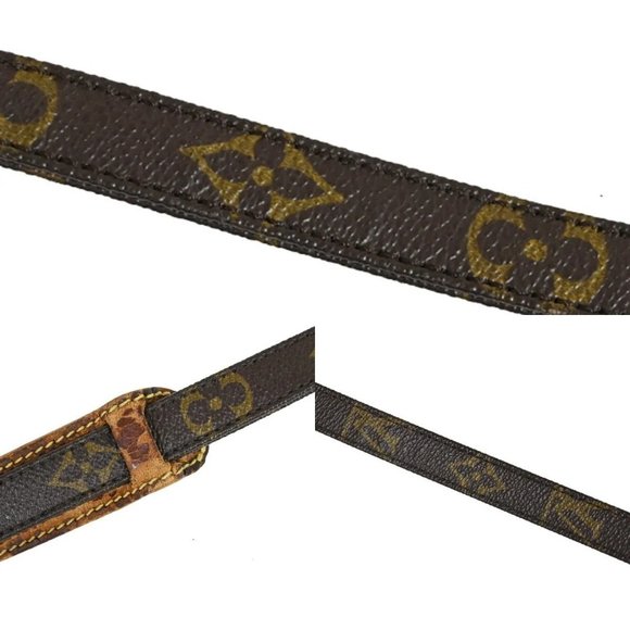 Auth LOUIS VUITTON Amazon Crossbody Shoulder Bag Monogram Leather - Picture 9 of 16